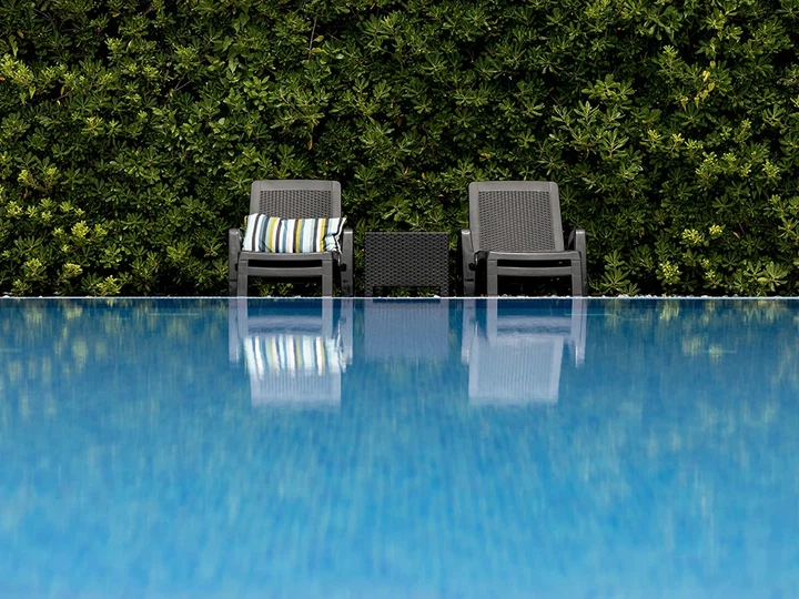 Шезлонг пластиковый BICA Miami 4 положения 190х70х46 см коричневый - изображение 2