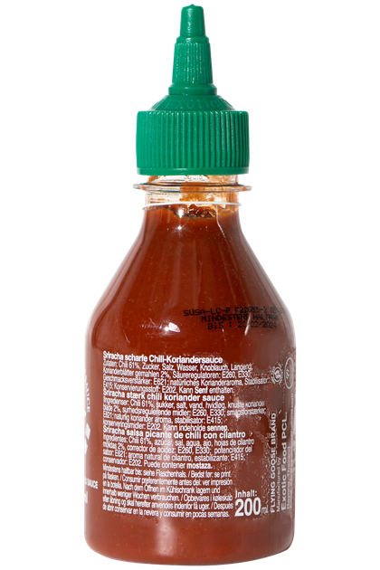 Соус шрирача с кориандром Flying Goose Brand 200 мл - Фото 2 Соус шрирача с кориандром Flying Goose Brand 200 мл - изображение 2