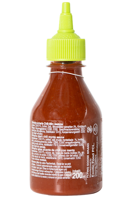 Соус шрирача с мятой Flying Goose Brand 200 мл - Фото 2 Соус шрирача с мятой Flying Goose Brand 200 мл - изображение 2
