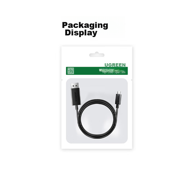 Кабель UGREEN Type-C — DP1.4, адаптер Thunderbolt 4/5, конвертер USB-C, кабель для зеркального отображения экрана 8K60/2K360Hz для ноутбуков Mac и внешних мониторов, 1 м - изображение 15