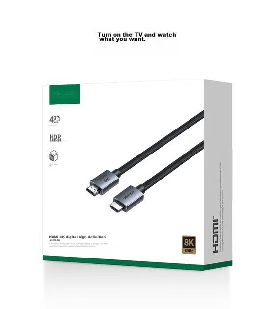 Кабель Ugreen HDMI - HDMI 2.1 8K@60Hz 4K@240Hz 1.5 м (25909) - изображение 15