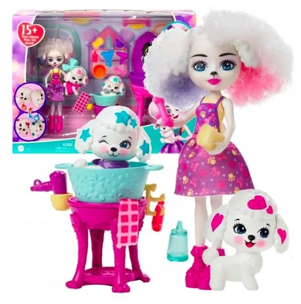 Игровой набор Enchantimals Салон красоты 15 предметов разноцветный 15 см - Фото 2 Игровой набор Enchantimals Салон красоты 15 предметов разноцветный 15 см - изображение 2