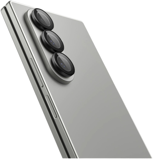 Захисне скло Spigen Optik Pro HD Glas.TR EZ FIT для Samsung Galaxy Z Fold7 Black 2 шт. (8800283304152) - зображення 3