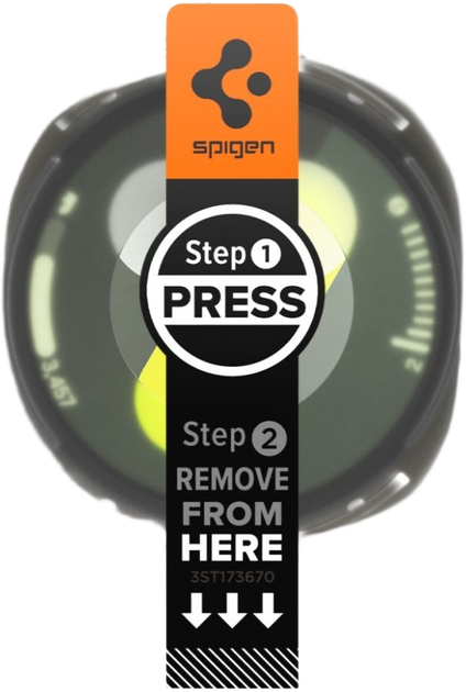 Szkło hartowane Spigen Glas.TR EZ FIT do Samsung Galaxy Watch 8 40mm (8800283310047) - obraz 2