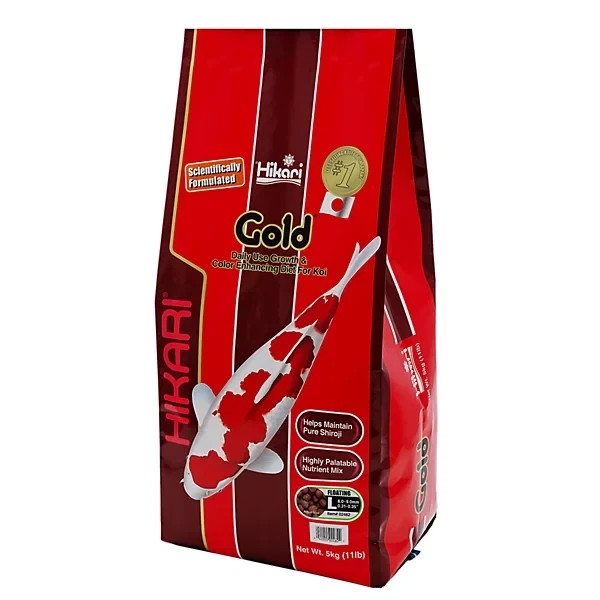 Корм для Кои Hikari Gold Large 5 кг (основное питание с усилением окраса) - Фото 1 Корм для Кои Hikari Gold Large 5 кг (основное питание с усилением окраса) - изображение 1
