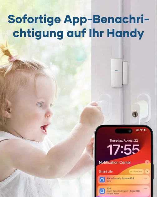 Сигнализация AGSHOME 15 в 1 WiFi 120 дБ, датчики дверей и окон, движения, Smart Life, Alexa, Google Assistant - Фото 3 Сигнализация AGSHOME 15 в 1 WiFi 120 дБ, датчики дверей и окон, движения, Smart Life, Alexa, Google Assistant - изображение 3