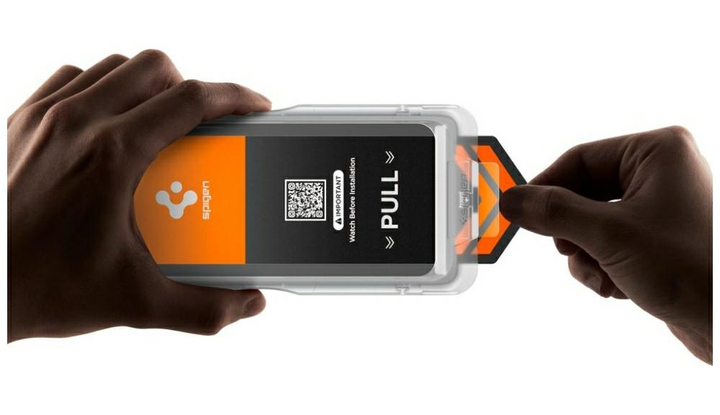 Szkło hartowane Spigen Glas.TR "EZ FIT PRO AC" Privacy do Samsung Galaxy S26 Transparent/Black (8800337242195) - Zdjęcie 4 Szkło hartowane Spigen Glas.TR "EZ FIT PRO AC" Privacy do Samsung Galaxy S26 Transparent/Black (8800337242195) - obraz 4