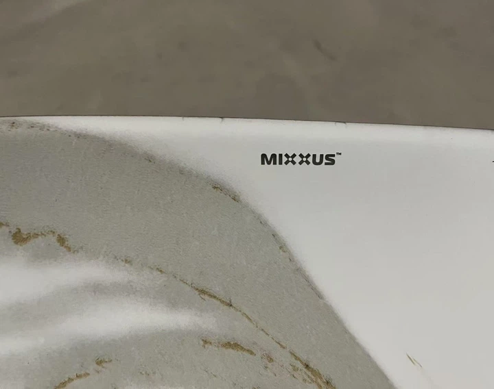 Раковина накладна MIXXUS PREMIUM ELLIPSE-0105 MARBLE-BLACK 600х400х150mm (MP6565) - изображение 6