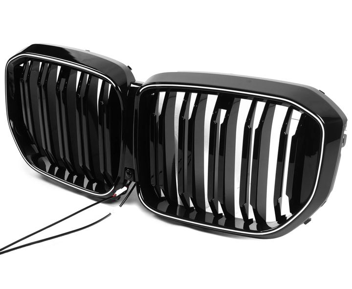 Ноздри решетка радиатора M-Look LED для BMW X5 G05 2023+ - Фото 4 Ноздри решетка радиатора M-Look LED для BMW X5 G05 2023+ - изображение 4