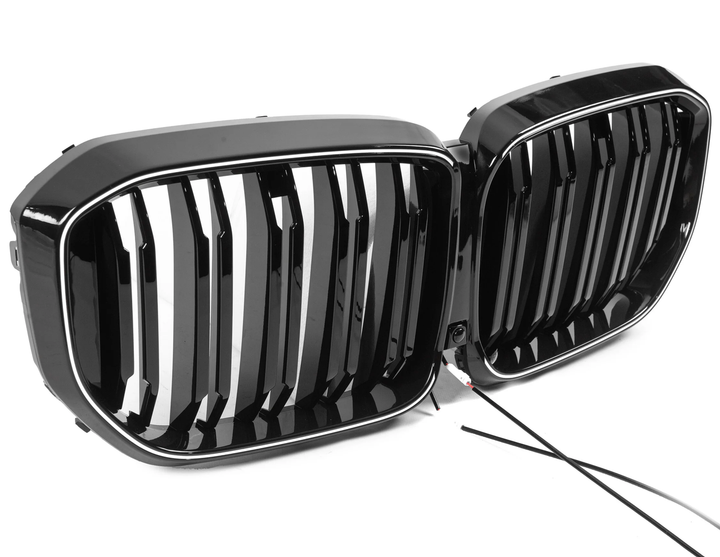 Ноздри решетка радиатора M-Look LED для BMW X5 G05 2023+ - Фото 5 Ноздри решетка радиатора M-Look LED для BMW X5 G05 2023+ - изображение 5