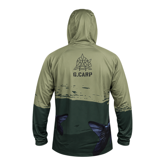 Джерси с капюшоном GC G.Carp Swamp Sun Hoodie L - изображение 2