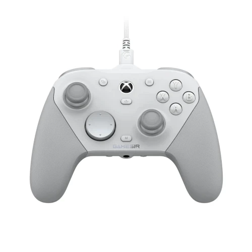 Геймпад GameSir G7 Pro, Mech White, бездротовий (Bluetooth / USB 2.4GHz / Type-C), для ПК / XBOX Series X|S|One / Android / Steam, 16 кнопок / 2 аналогові стіки / D-Pad, вібрація, 3.5 мм, акумулятор 1200 mAh - зображення 2