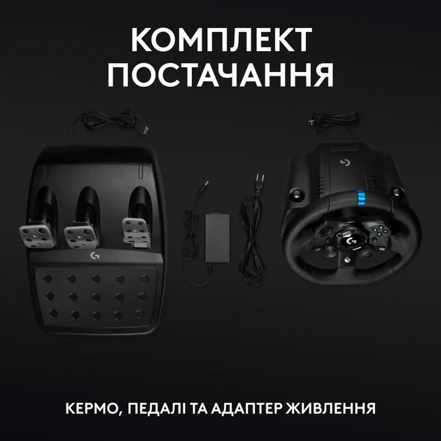 Кермо Logitech G923 Racing Wheel and Pedals for Xbox One and PC Black (941-000158) - изображение 9