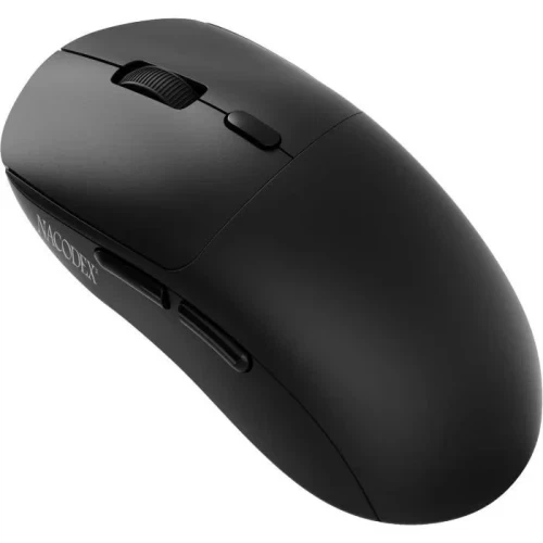 Миша бездротова Ajazz NJ07 Combo, Black, Bluetooth / 2.4GHz / Type-C, оптична (сенсор PixArt PAW3311), до 24000 dpi, перемикачі Huano, 6 кнопок, 300 mAh, радіус дії до 10 м (NJ07-MC-B) - Фото 3 Миша бездротова Ajazz NJ07 Combo, Black, Bluetooth / 2.4GHz / Type-C, оптична (сенсор PixArt PAW3311), до 24000 dpi, перемикачі Huano, 6 кнопок, 300 mAh, радіус дії до 10 м (NJ07-MC-B) - изображение 3