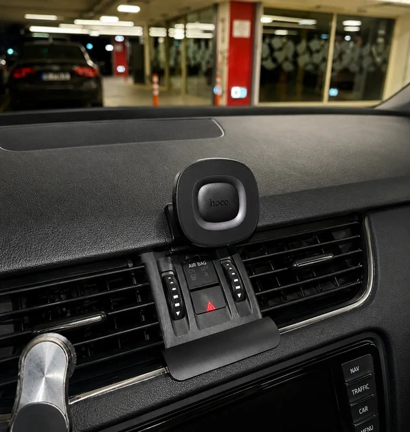 Держатель телефона для Skoda Octavia A7 2016-2020 (Комлект: основа для панели Octavia A7 + магнитный держатель Mag Safe). - Фото 6 Держатель телефона для Skoda Octavia A7 2016-2020 (Комлект: основа для панели Octavia A7 + магнитный держатель Mag Safe). - изображение 6