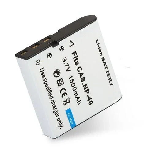 Аккумуляторная батарея NP-40 (CNP40) для фотокамер Casio 1500mAh 3.7V Li-ion - Фото 1 Аккумуляторная батарея NP-40 (CNP40) для фотокамер Casio 1500mAh 3.7V Li-ion - изображение 1