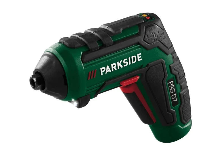 Професійна акумуляторна викрутка Parkside PAS 4 D7 4в1 (4 V, 1500 mAh, 10 Nm) - зображення 7