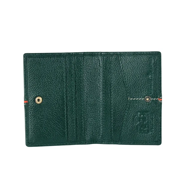 Чоловічий шкіряний картхолдер Hammonds Flycatcher CC601 DS Green зелений із RFID-захистом - Фото 3 Чоловічий шкіряний картхолдер Hammonds Flycatcher CC601 DS Green зелений із RFID-захистом - зображення 3