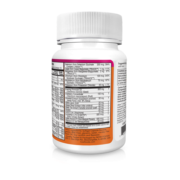Вітаміни для жінок Єва Eve Women's Multi Softgels, Now Foods 30 капсул - зображення 4