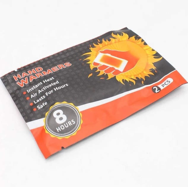 Химическая грелка для рук Hand Warmers одноразовая до 8 часов 80×55 мм 2 шт - изображение 3