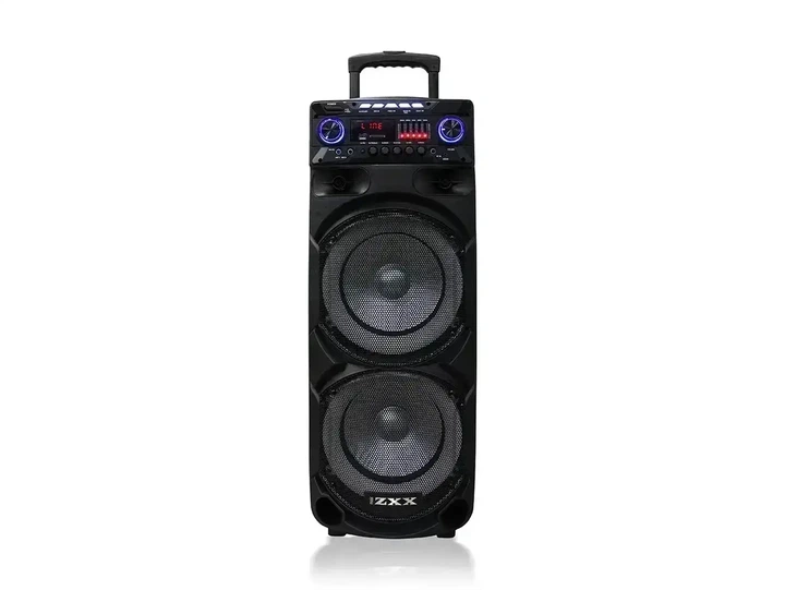 Акустична переносна колонка ZXX-9292 200 Вт 10" 72х43х34 см TWS/FM/USB/TF/SD/BT/REC/EQ/LED/2MIC/ДК - изображение 8