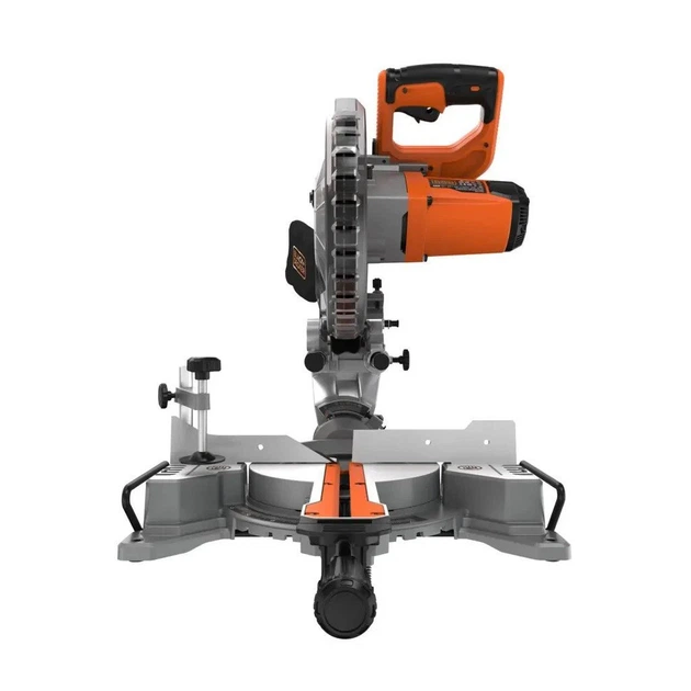 Торцювальна пила Black&Decker 1500 Вт, диск 216х30 мм, 4700 об/хв, XPS, вага 15 кг (BES701) - изображение 3