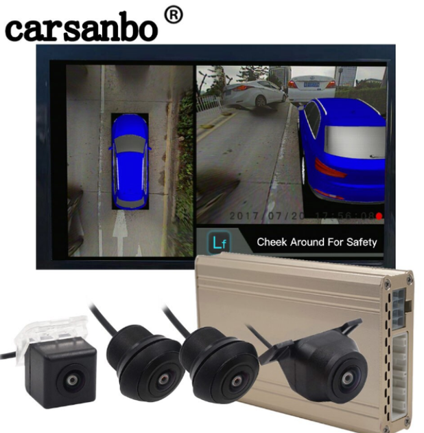 Автомобильная камера ночного видения Car Cam 360 градусов Panoramic Night Vision Pro HD 6907 Система кругового обзора для авто - Фото 5 Автомобильная камера ночного видения Car Cam 360 градусов Panoramic Night Vision Pro HD 6907 Система кругового обзора для авто - изображение 5