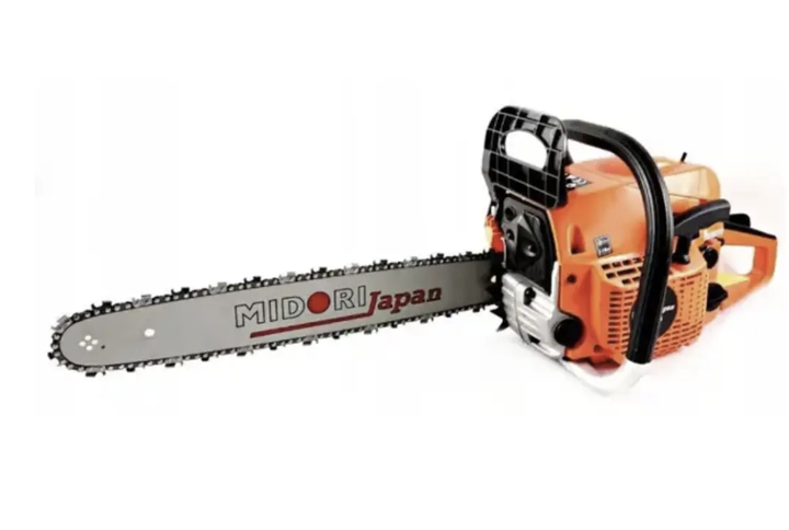Бензопила MIDORI MJ-101 3,9 к.с. 52 см³ шина 45 см 18" цепь 0,325" Easystart Антивибрационная система автоматическая смазка для дров деревьев - Фото 4 Бензопила MIDORI MJ-101 3,9 к.с. 52 см³ шина 45 см 18" цепь 0,325" Easystart Антивибрационная система автоматическая смазка для дров деревьев - изображение 4
