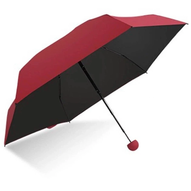 Жіночий кишеньковий мінізонт Umbrella Бордовий (З-0049) - зображення 12