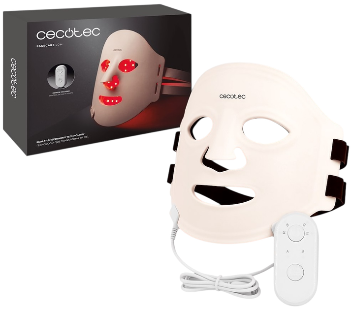 Maska LED Cecotec FaceCare LUM (A01_EU01_124613) - obraz 3