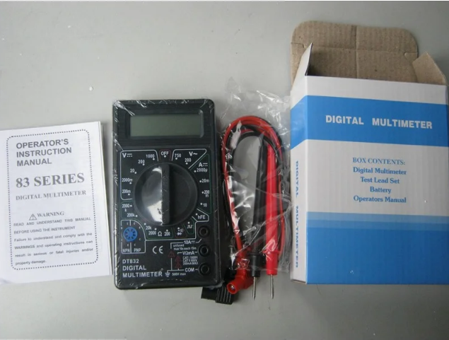 Мультиметр Digital DT-832 - Фото 2 Мультиметр Digital DT-832 - зображення 2
