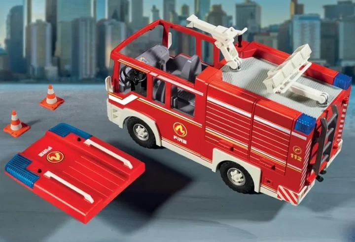 Конструктор Playmobil Action Heroes Пожарная станция Мегасет 185 деталей (71603) - изображение 5