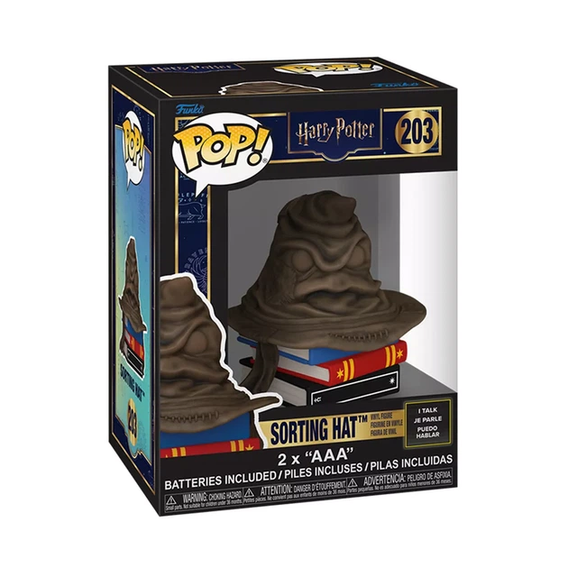 Фігурка Funko POP! Гаррі Поттер Сортувальний капелюх зі звуком (93383) - Фото 1 Фігурка Funko POP! Гаррі Поттер Сортувальний капелюх зі звуком (93383) - зображення 1