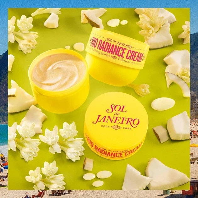 Крем для тіла — SOL DE JANEIRO Rio Radiance Cream — Зволожувальний крем для тіла з олією насіння моркви та скваланом 240 мл - изображение 4