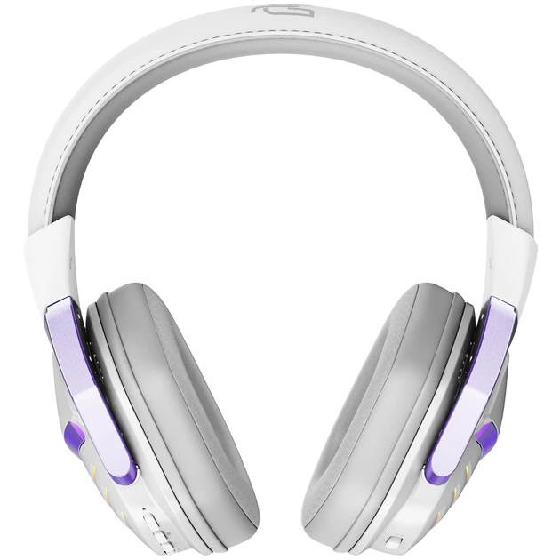 Bluetooth-гарнитура Proove Gaming Rage (APP) White/Purple (WHRG00020002) - Фото 2 Bluetooth-гарнитура Proove Gaming Rage (APP) White/Purple (WHRG00020002) - изображение 2
