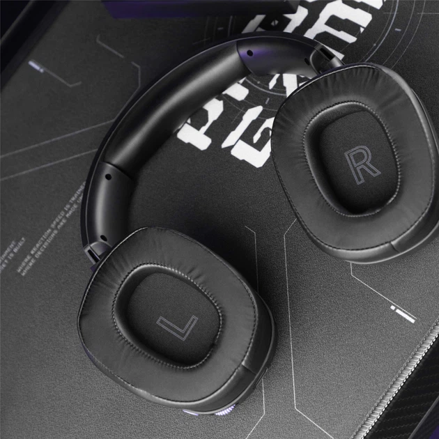 Bluetooth-гарнитура Proove Gaming Rage (APP) Black/Purple (WHRG00020001) - изображение 7