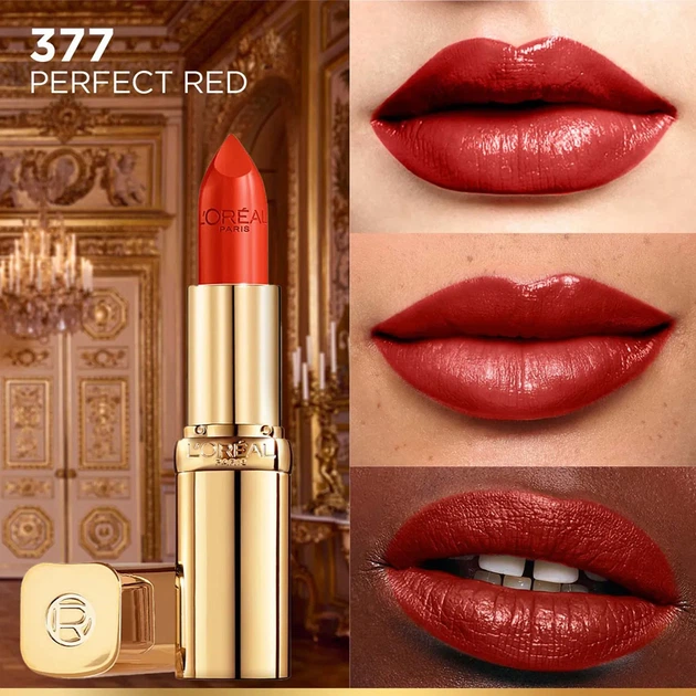 L'Oreal Paris Color Riche Помада для губ № 377 "Perfect Red" - зображення 2