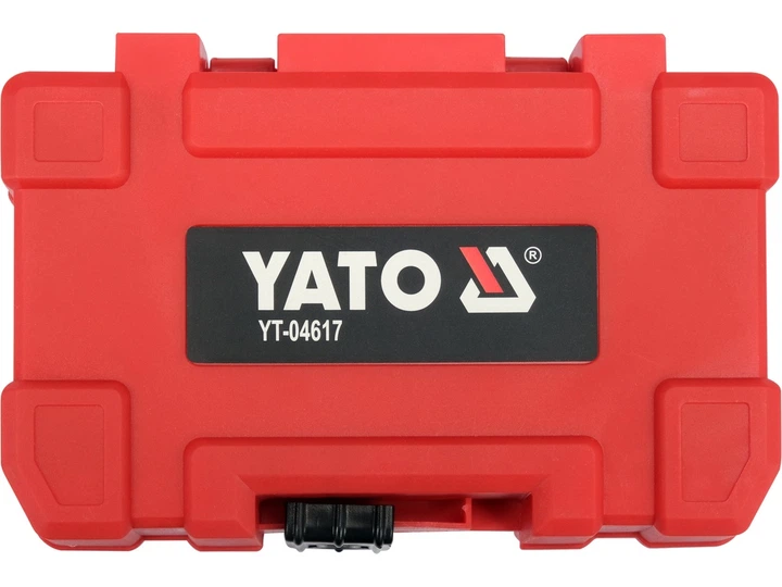 Набор насадок отверточных ударных, PH, PZ, Torx, с держателем 1/4", 54 шт YATO (YT-04617) - Фото 4 Набор насадок отверточных ударных, PH, PZ, Torx, с держателем 1/4", 54 шт YATO (YT-04617) - изображение 4