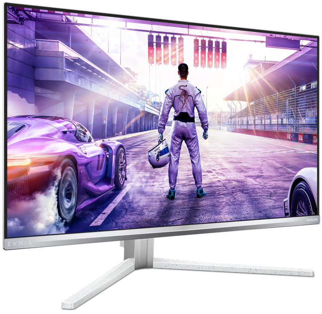 Монітор 26.5" Philips Evnia 27M2N8500AM 2K OLED 360 Гц Білий (102384296) - Уцінка - Фото 2 Монітор 26.5" Philips Evnia 27M2N8500AM 2K OLED 360 Гц Білий (102384296) - Уцінка - зображення 2