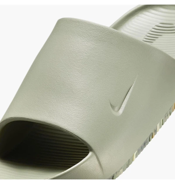 Тапочки мужские Nike Calm Slide 39 Оливковый FD4116-301 - изображение 6