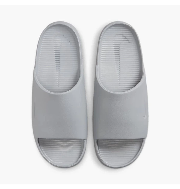 Тапочки чоловічі Nike Calm Slide Flat Pewter 41 Сірий FD4116-004 - Фото 5 Тапочки чоловічі Nike Calm Slide Flat Pewter 41 Сірий FD4116-004 - зображення 5