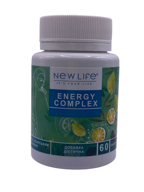Енерго комплекс ENERGY COMPLEX New Life 60 таблеток