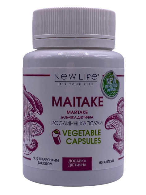 Натуральна добавка New Life сухий екстракт гриб Maitake