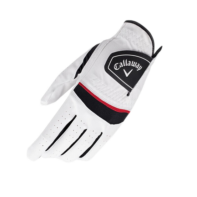 Рукавичка для гольфу Callaway для чоловіків, серія WARBIRD, зручна, дихаюча, нековзка, для лівої руки, біла, розмір 24 - Фото 4 Рукавичка для гольфу Callaway для чоловіків, серія WARBIRD, зручна, дихаюча, нековзка, для лівої руки, біла, розмір 24 - зображення 4
