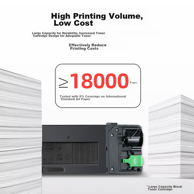 Тонер-картридж Jiuliuling для Sharp (SF-237CT) SF-S201N/SF-S233N/SF-S261N повышенной емкости с чипом Black - Фото 4 Тонер-картридж Jiuliuling для Sharp (SF-237CT) SF-S201N/SF-S233N/SF-S261N повышенной емкости с чипом Black - изображение 4
