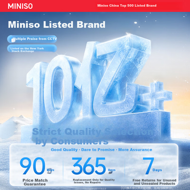 Ручний вентилятор MINISO 520 у подарунок, напівпровідникове охолодження, складний, портативний, акумуляторний, тривалий час роботи від батареї, тихий, маленький настільний USB-вентилятор для підвішування на шиї та для студентів - зображення 4