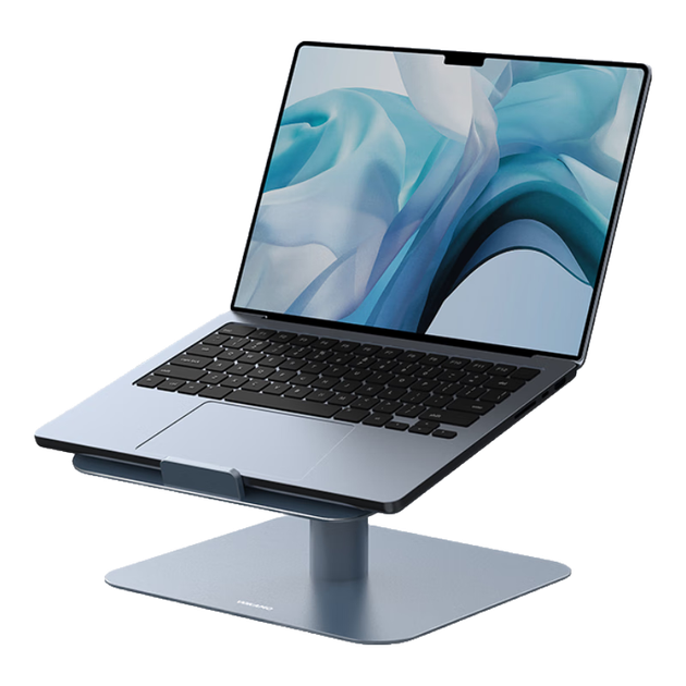 Підставка для ноутбука VOKAMO, сумісна з Huawei Mate, Lenovo ThinkPad, Apple MacBook Pro/Air, поворотна підставка з алюмінієвого сплаву, що збільшує висоту, для використання на робочому столі та в офісі - Фото 4 Підставка для ноутбука VOKAMO, сумісна з Huawei Mate, Lenovo ThinkPad, Apple MacBook Pro/Air, поворотна підставка з алюмінієвого сплаву, що збільшує висоту, для використання на робочому столі та в офісі - зображення 4