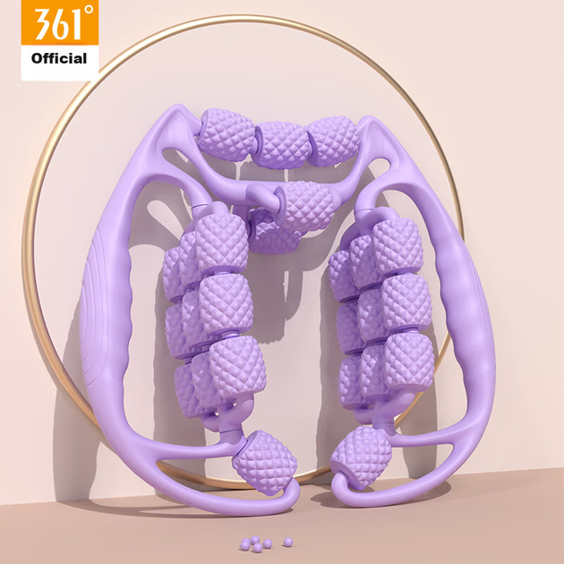 Круговой массажный ролик для икр Wolf Tooth Stick с вращением на 361°, поролоновый ролик для расслабления мышц, фитнес-тренировка. - изображение 5