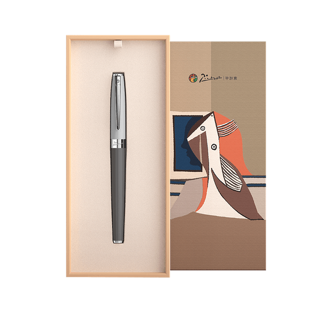 Шариковая ручка Pimio, цветная ручка Morandi Signature для взрослых, для тренировки почерка у студентов, подарок на День учителя, подарок для офиса, цвет 717 серый. - Фото 4 Шариковая ручка Pimio, цветная ручка Morandi Signature для взрослых, для тренировки почерка у студентов, подарок на День учителя, подарок для офиса, цвет 717 серый. - изображение 4