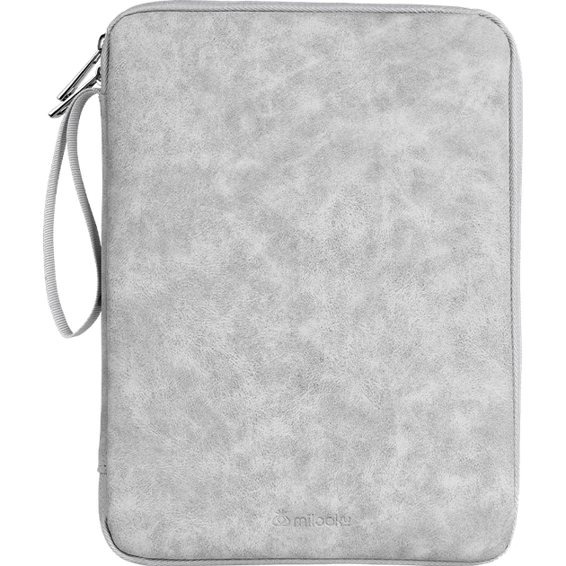 Чехол для iPad DiyiGongfang, большой вместительный органайзер для кабелей и проводов для деловых поездок, легкий защитный чехол для планшета, цвет Galaxy Gray. - изображение 4